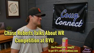 Chase Roberts Teaser-- WR Competition-- Full interview @ CougConnect.com to subscribers
