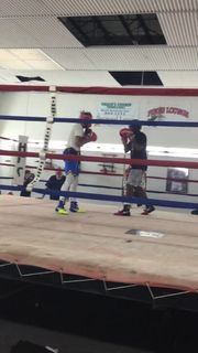 Wow Quiet  storm motivation blue short fast sparring!!