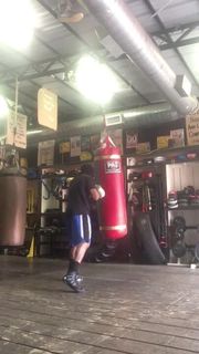 5am! Putting Hard work heavy bags Quiet Storm