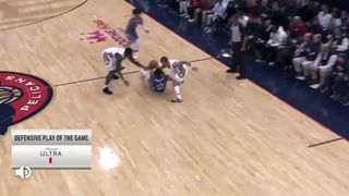 Giannis almost jumps over defender to finish the alley-oop for the Bucks!