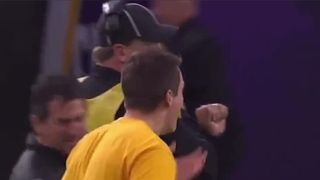 Football championship game amazing play for the win!
