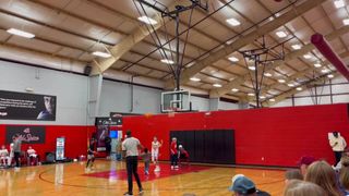 Referee swishes 8 3-pointers followed by dunk