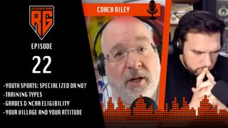 Chatting with Coach Riley from 