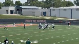 Great touchdown pass by Joseph Young with excellent catch by Murdoch Brown