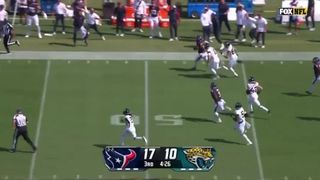 Texans Fullback Andrew Beck takes a kickoff all the way back for a touchdown!