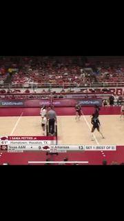 Razorback volleyball ranked #14