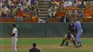 Home run vs Giants 1986