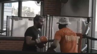 Steve Zilla Barbee w/ Coach Magnificent Kevin Dotson shot by Vickmont in St Louis