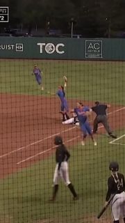 Florida Gators Softball Team Turn Double Play