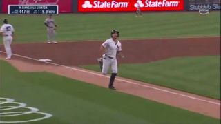 Giancarlo Stanton smashes a HR 120 mph for the hardest hit ball of the 2024 MLB season!