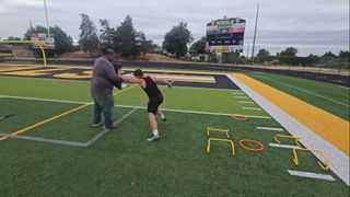 Isaac Gerritsen - C/o 2027 - long arm step - Footwork - Drill