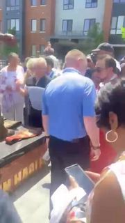 THE REVEALING OF THE MARVELOUS MARVIN HAGLER STATUE IN BROCKTON MASSACHUSETTS