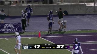 Weber State football beats Butler - 09/20/25