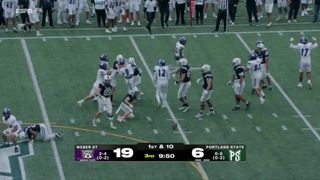 Weber State football beats Portland State - 10/18/25