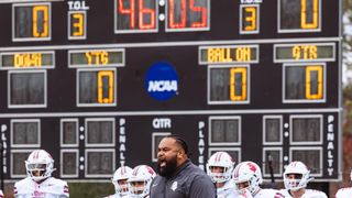Getting the team Juiced up warm ups.