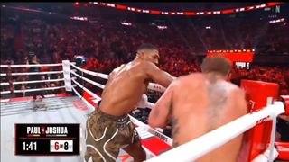 Anthony Joshua Knocks Out Jake Paul