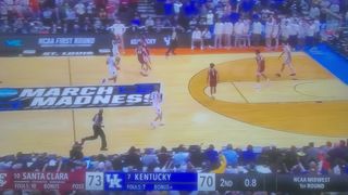 Kentucky vs Santa Clara March Madness 2026 - The Final 25 Seconds of Regulation