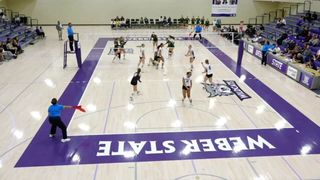 Weber State volleyball beats Sacramento State - 10-24-24
