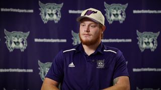 Wildcat All In - Weber State junior Brayden Wilson - October 2024