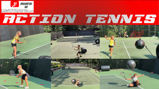 INTENSE ON-COURT ACTION FROM EVA & STEPHANIE!