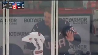 USA vs Canada Hockey - Three Fights in the First Nine Seconds - February 15th 2025