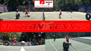 DROP SHOT INTO THE DANGER ZONE LEADS TO BRILLIANT LOB WINNER