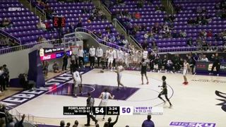 Weber State men's basketball beats Portland State on Blaise Threatt game-winner