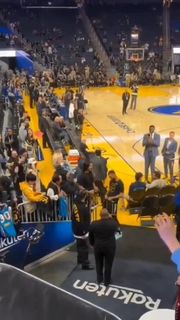 Steph Curry Makes Full Court Shot From the Tunnel