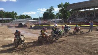 Endurocross Start Crash