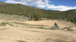 Practice at the track