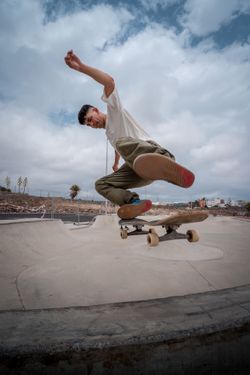 Skateboarding